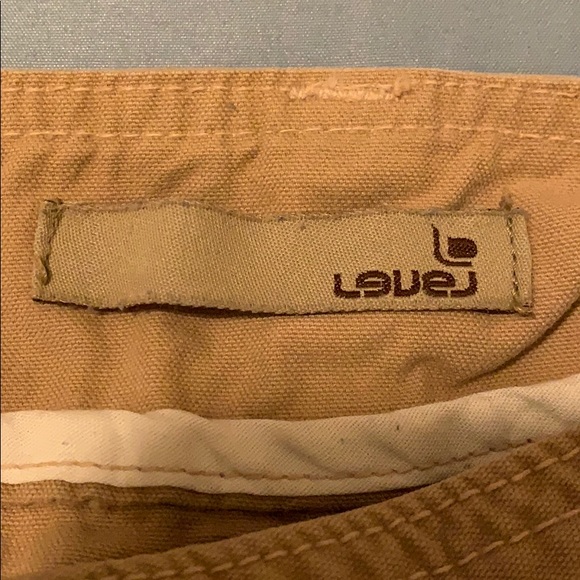 Khaki colored le-vel skirt - Picture 3 of 5